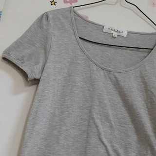 グレー Tシャツ L(Tシャツ(半袖/袖なし))