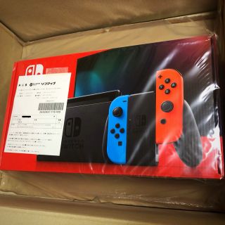 ニンテンドースイッチ(Nintendo Switch)の【新品 未開封】Nintendo Switch(家庭用ゲーム機本体)