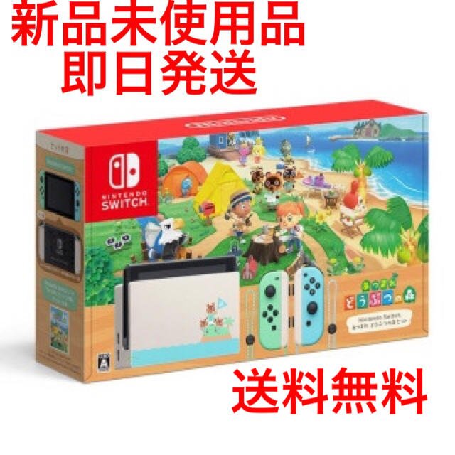 【新品】Nintendo Switch あつまれ どうぶつの森セット