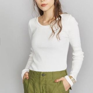 ビューティアンドユースユナイテッドアローズ(BEAUTY&YOUTH UNITED ARROWS)の新品未使用beauty&youth カットソー(カットソー(長袖/七分))