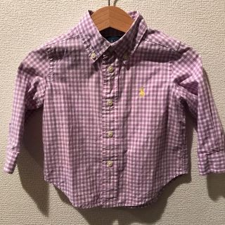 ラルフローレン(Ralph Lauren)のラルフローレン　ギンガムチェック　シャツ(シャツ/カットソー)