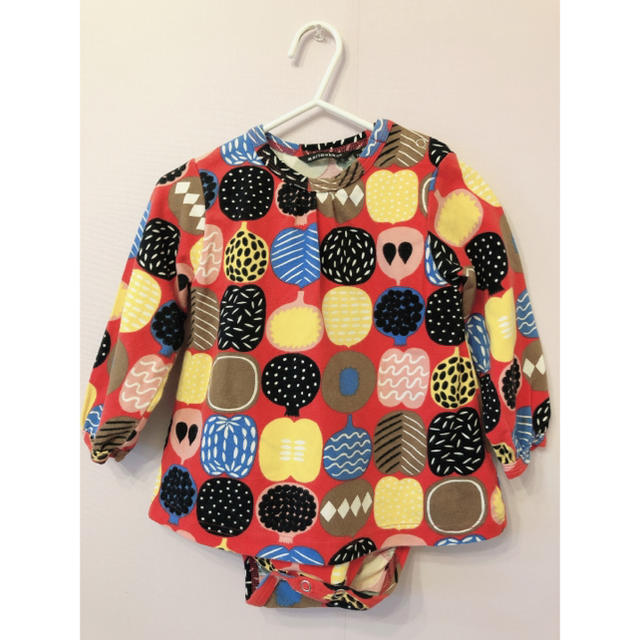 marimekko(マリメッコ)のマリメッコ　ロンパース キッズ/ベビー/マタニティのベビー服(~85cm)(ロンパース)の商品写真