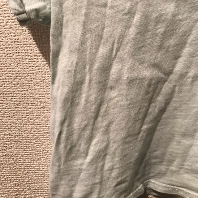 H&M(エイチアンドエム)のH&M  ミントグリーン　Tシャツ キッズ/ベビー/マタニティのベビー服(~85cm)(Ｔシャツ)の商品写真