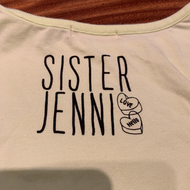 JENNI(ジェニィ)のJENNI プリント　長袖ロンT 150 キッズ/ベビー/マタニティのキッズ服女の子用(90cm~)(Tシャツ/カットソー)の商品写真