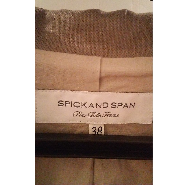 Spick & Span(スピックアンドスパン)のI00000I様専用　spick＆span　スーツ　スカート　リネン素材で涼しく レディースのジャケット/アウター(テーラードジャケット)の商品写真