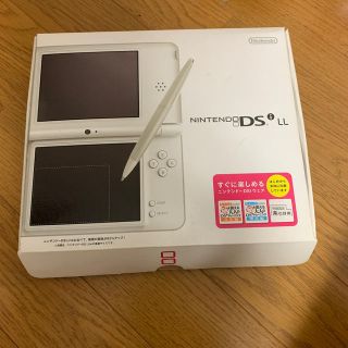 ニンテンドーDS(ニンテンドーDS)のNintendo ニンテンドー DSi  LL NATURAL WHITE 本体(携帯用ゲーム機本体)