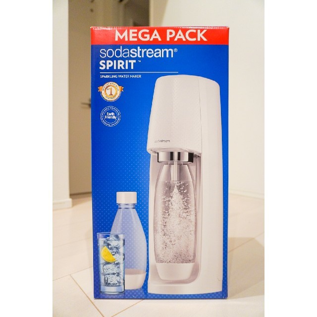 調理機器sodastream spirit mega pack