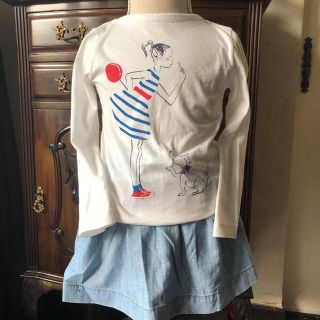 プチバトー(PETIT BATEAU)のPETIT BATEAU  プチバトー　Tシャツ　3歳(Tシャツ/カットソー)