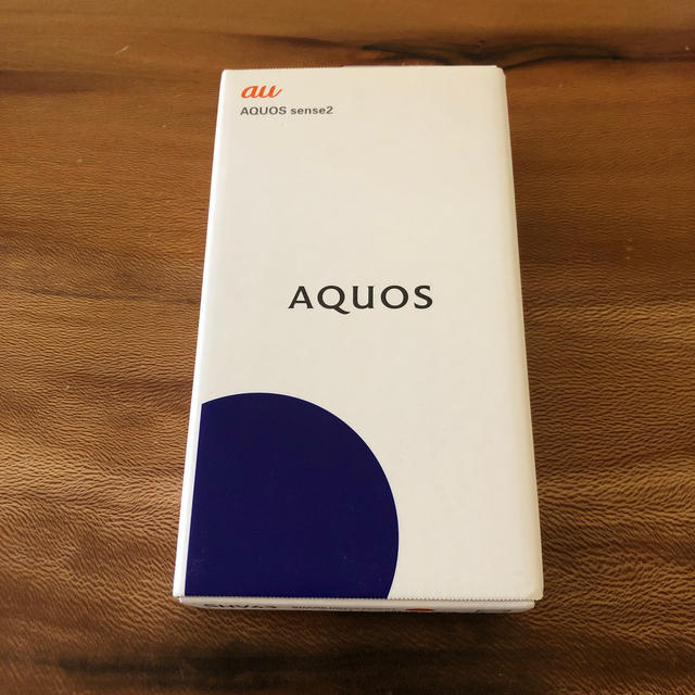 スマホ/家電/カメラ新品　SHARP AQUOS sense2 SIMロック解除　シルキーホワイト