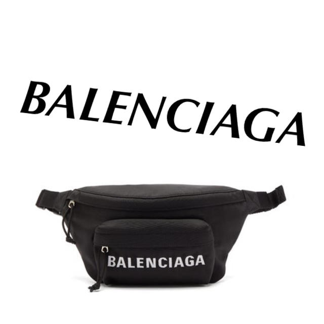 人気商品は Balenciaga - BALENCIAGA ウエストバッグ　クロスボディバッグ　ウエストポーチ ボディーバッグ