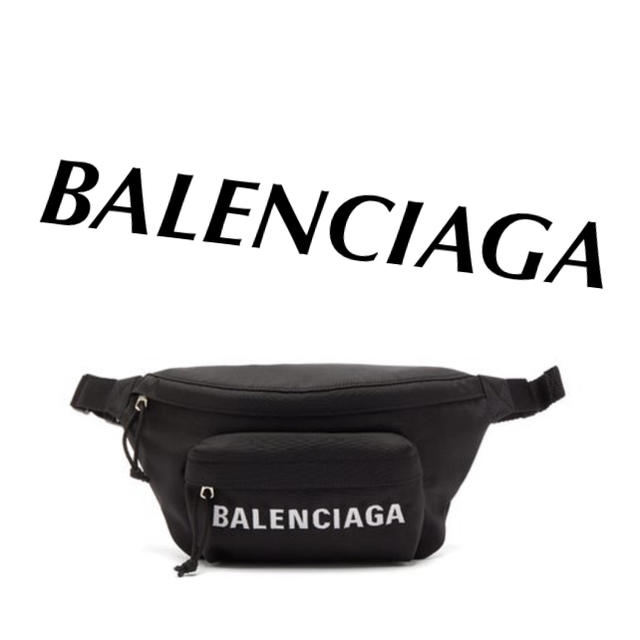 独特な 【送料無料】 Balenciaga - ウエストバッグ クロスボディバッグ