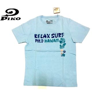 ピコ(PIKO)の新品● PIKO／ピコ ● ユニセックス、半袖Ｔシャツ、サックスブルー●Ｓサイズ(Tシャツ(半袖/袖なし))