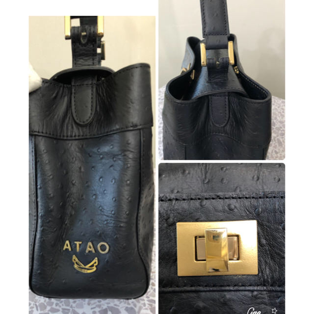 ATAO(アタオ)のATAO リトルラボ☆オーストネイビー☆ 美品☆ レディースのバッグ(ショルダーバッグ)の商品写真