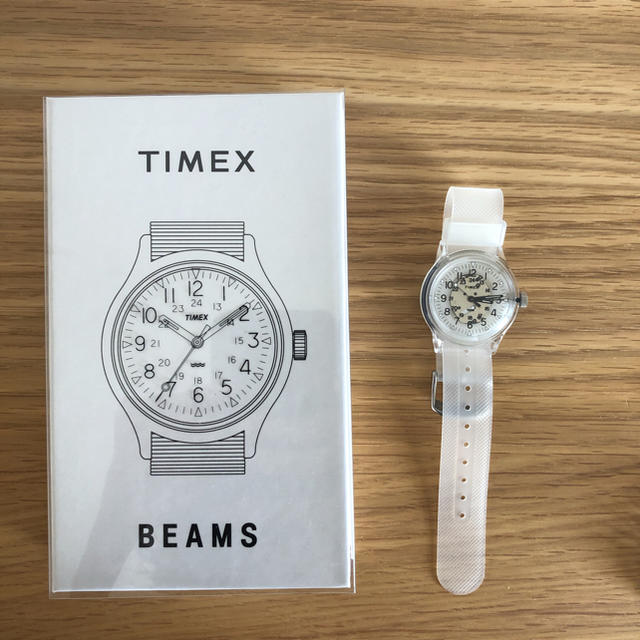 【人気急上昇】 TIMEX - TIMEXスケルトン腕時計 BEAMS別注 腕時計