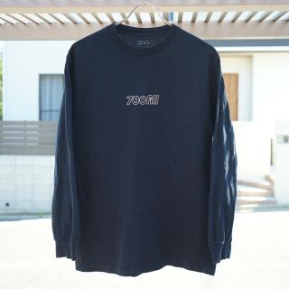 ワンエルディーケーセレクト(1LDK SELECT)の700fill ロゴ　ロングスリーブ　Ｔシャツ　長袖　サイズM(Tシャツ/カットソー(七分/長袖))