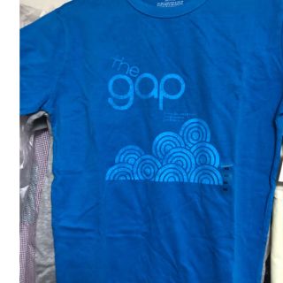 ギャップ(GAP)の新品★GAP ロゴTシャツ XS ブルー(Tシャツ/カットソー(半袖/袖なし))