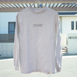 700fill ロンＴ グレーTシャツ/カットソー(七分/長袖)