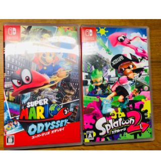 ニンテンドウ(任天堂)の早い者勝ち！ スプラトゥーン2+マリオオデッセイ セット(家庭用ゲーム機本体)