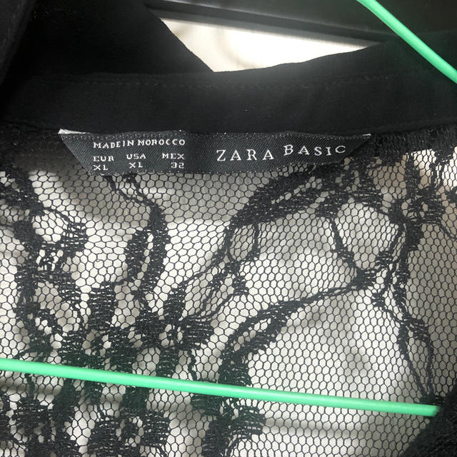 ZARA(ザラ)のZARA レース ブラウス レディースのトップス(シャツ/ブラウス(長袖/七分))の商品写真