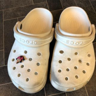 クロックス(crocs)の🐊クロックス🐊ホワイト　23.5cmぐらい🐊(サンダル)