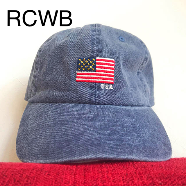 RODEO CROWNS(ロデオクラウンズ)のロデオ　キャップ　未使用　美品　☆アメリカン★ デニムカラー レディースの帽子(キャップ)の商品写真