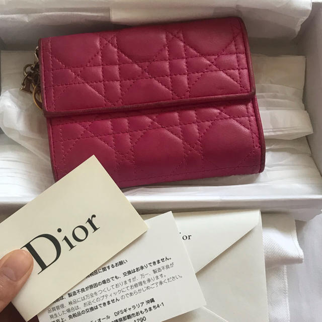 Christian Dior - 二つ折り財布の通販 by えいちけー｜クリスチャンディオールならラクマ