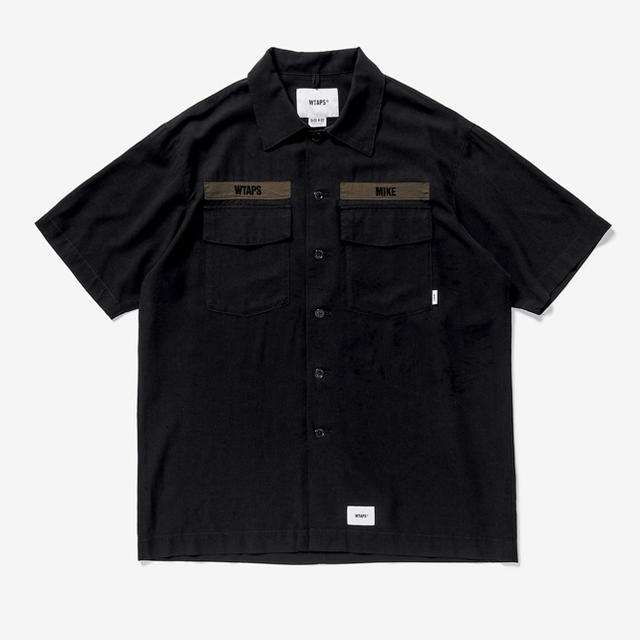 L WTAPS 20ss BUDS SS SHIRT RAPO POPLIN