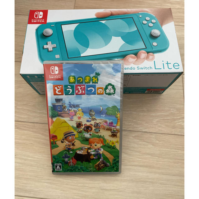 任天堂switch本体 switch liteスイッチライト どう森セット