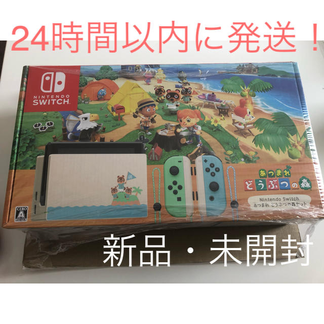 24時間以内発送！　Nintendo Switch あつまれ どうぶつの森セット