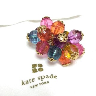 ケイトスペードニューヨーク(kate spade new york)のkate spade☆カラフルビーズリング【12号】(リング(指輪))