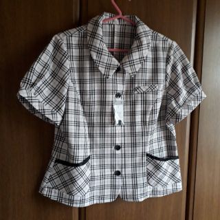 新品、未使用❗事務服オーバーブラウス❗(シャツ/ブラウス(半袖/袖なし))