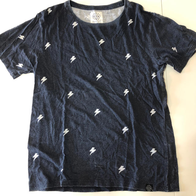 FREAK'S STORE(フリークスストア)のTCSS 総柄Ｔシャツ　　Ｍサイズ　ネイビー メンズのトップス(Tシャツ/カットソー(半袖/袖なし))の商品写真