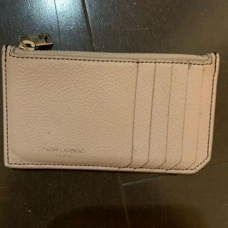 サンローラン(Saint Laurent)のサンローラン♡ガードケースピンク中古(名刺入れ/定期入れ)