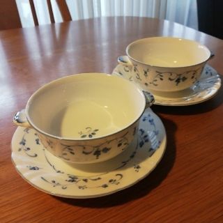 ニッコー(NIKKO)のスープカップ＆ソーサー2客セット◇NIKKO FINE CHINA◇(食器)