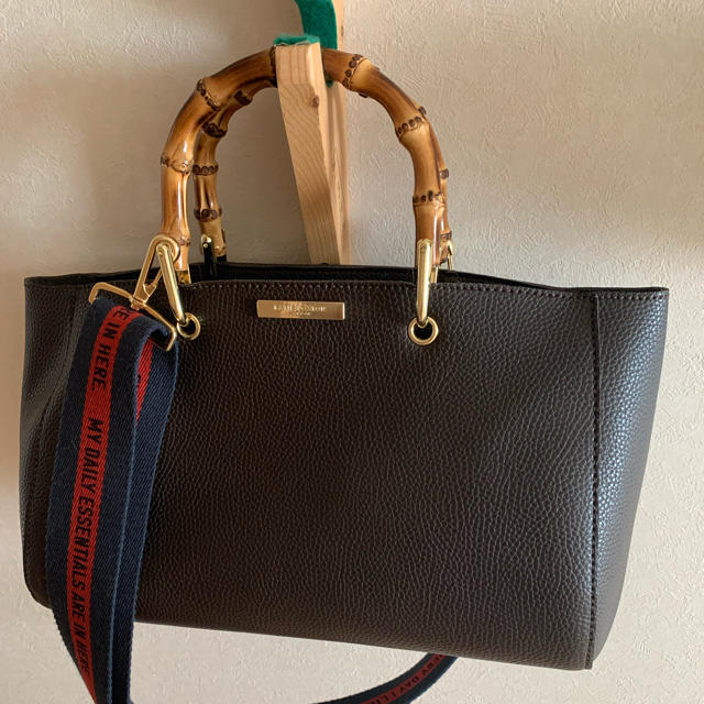 DEUXIEME CLASSE(ドゥーズィエムクラス)のKATIE LOXTON BAMBOO BAG & ストラップ レディースのバッグ(ショルダーバッグ)の商品写真