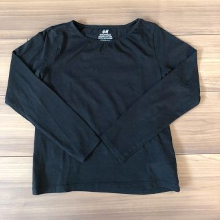 エイチアンドエム(H&M)のH&M ブラックロンT 128(Tシャツ/カットソー)