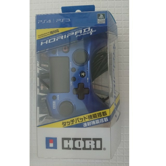 【美品】PS4/PS3 ホリパッドFPS プラス ブルーの通販 by ボチボチ358's shop｜ラクマ