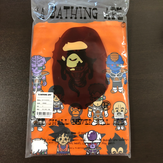 A BATHING APE(アベイシングエイプ)のA BATHING APE トートバッグ BAPE DRAGON BALL Z メンズのバッグ(トートバッグ)の商品写真