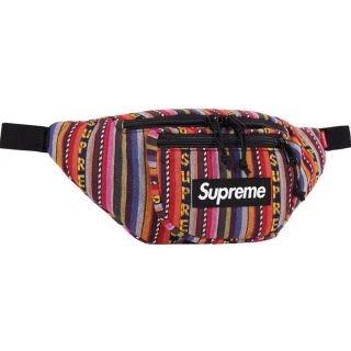 シュプリーム(Supreme)のWoven Stripe Waist Bag(ウエストポーチ)