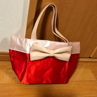 ジルスチュアート(JILLSTUART)の値下げ！未使用！　ジルスチュアート　ミニリボントートバッグ　(トートバッグ)