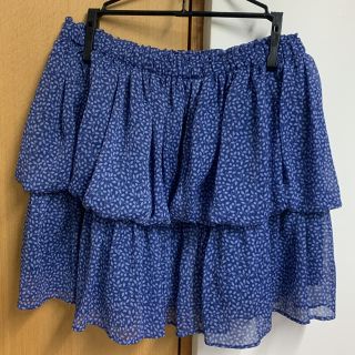 ユニクロ(UNIQLO)のユニクロ　ミニスカート　ポリエステルでサラサラ(ミニスカート)