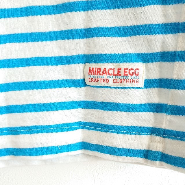 SHOO・LA・RUE(シューラルー)のSHOO・LA・RUE  MIRACLE EGG クワガタボーダーTシャツ キッズ/ベビー/マタニティのキッズ服男の子用(90cm~)(Tシャツ/カットソー)の商品写真