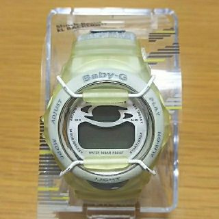 ベビージー(Baby-G)のCASIO Baby-G  G'MIX  BG-390V-7T ﾐﾗｰﾎﾜｲﾄ(腕時計(デジタル))