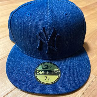 ニューエラー(NEW ERA)のストローさま専用　新品ニューエラ　デニム　7 3/8 58.7(キャップ)