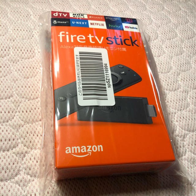 Fire TV Stick - Alexa対応音声認識リモコン付属　即日発送