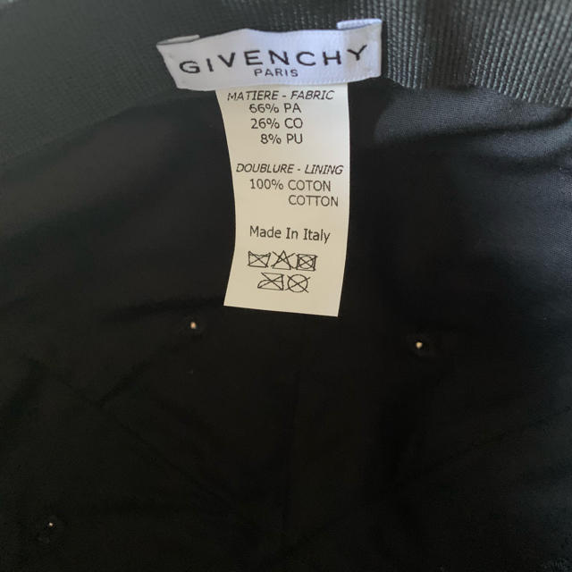 GIVENCHY(ジバンシィ)のGIVENCHYキャップ メンズの帽子(キャップ)の商品写真