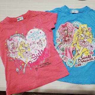 バンダイ(BANDAI)のスイートプリキュア★100センチTシャツセット(Tシャツ/カットソー)