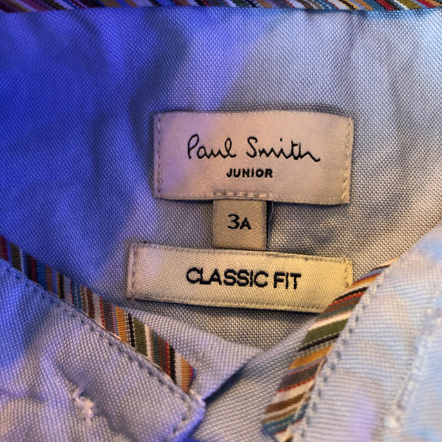 Paul Smith(ポールスミス)のポールスミス　paul smith クラシック　シャツ　3A キッズ/ベビー/マタニティのキッズ服男の子用(90cm~)(ブラウス)の商品写真