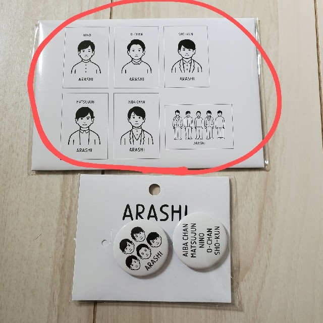 嵐(アラシ)のゆっち様用です。嵐展覧会グッズ④ エンタメ/ホビーのタレントグッズ(アイドルグッズ)の商品写真