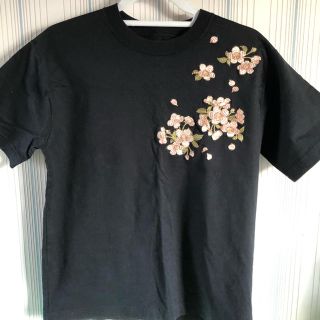 カラクリタマシイ(絡繰魂)の絡繰魂　青龍に桜　(Tシャツ/カットソー(半袖/袖なし))